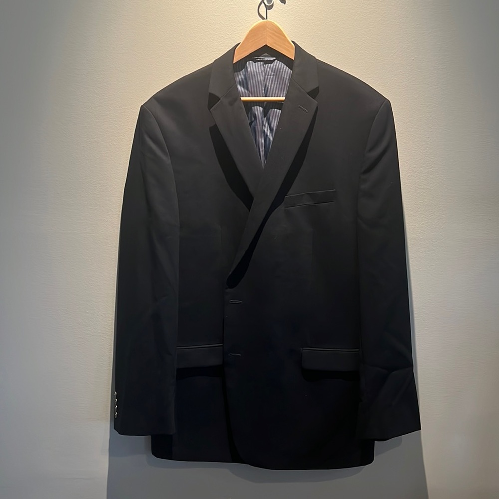 Calvin Klein Slim Fit Navy Blazer 48XL
